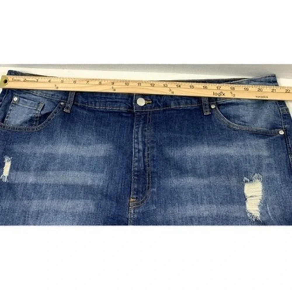 ellos jean shorts